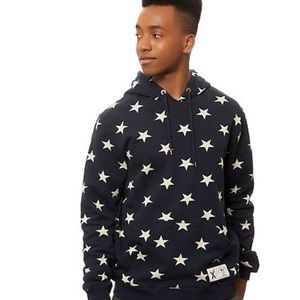 10. Deep Victory Navy Stars Hoodie
